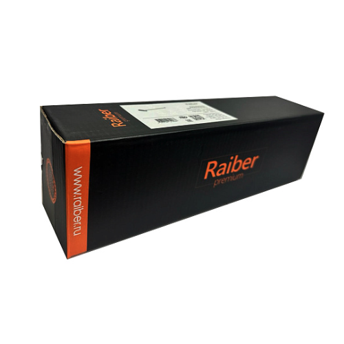 Խոզանակ պատի Raiber prem RPB-80010,սև