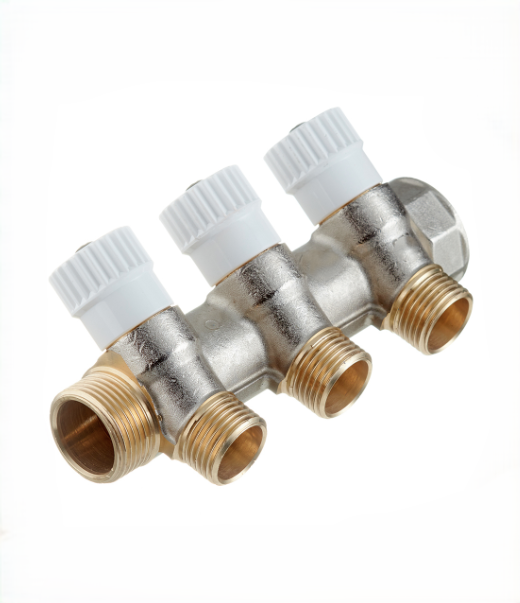 Կալեկտոր латунный  1"x3/4"x2 выхода