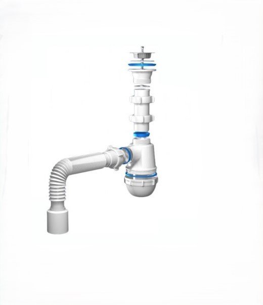 Սիֆոն 1տեղ պլ/գլուխ  ANI-PLAST