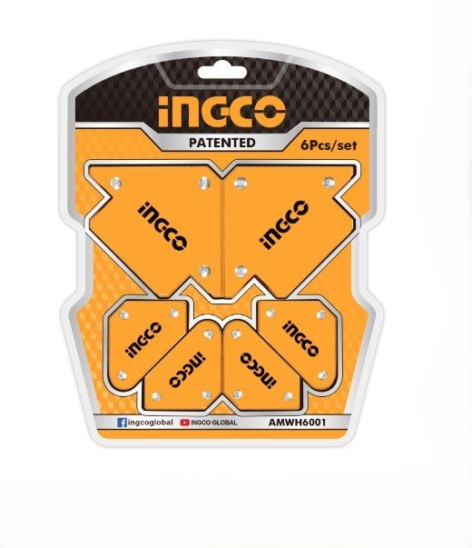 Եռակցման անկյունակ մագն. հավ. 6հ INGCO AMWH6001
