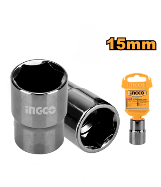 Վեցանկյուն գլխիկներ 15մմ Ingco