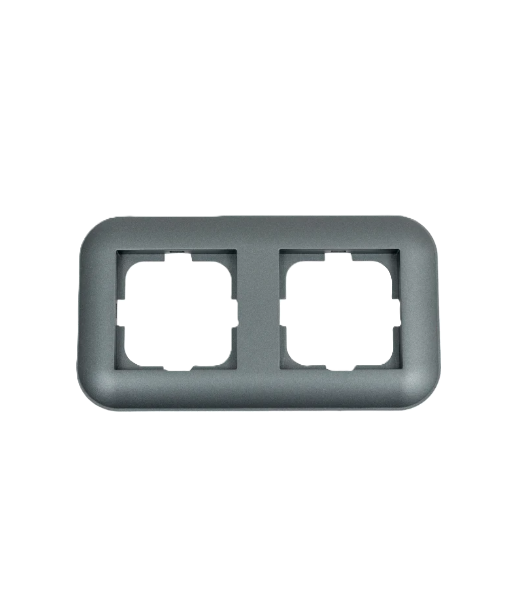 Վարդակի շրջանակ 2տ. սև  OVIVO MINA