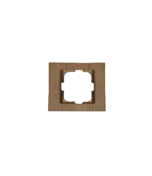 Շրջանակ վարդակի 1տ. OVIVO GRAND բաց դուբ