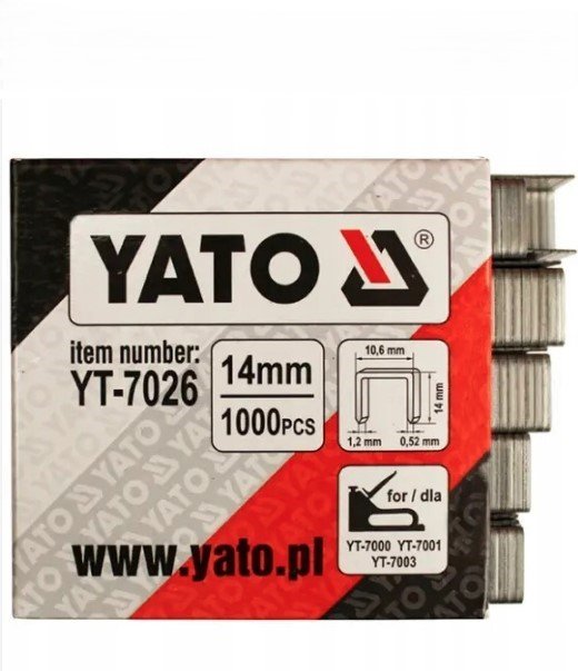 Ստոպլեռ միջուկ YATO 14mm