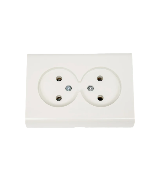 Վարդակ 2տ. պատի վրայի OVIVO 