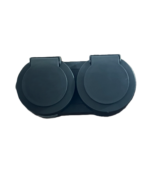 Վարդակ կափարիչով+վարդակ կափարիչով OVIVO