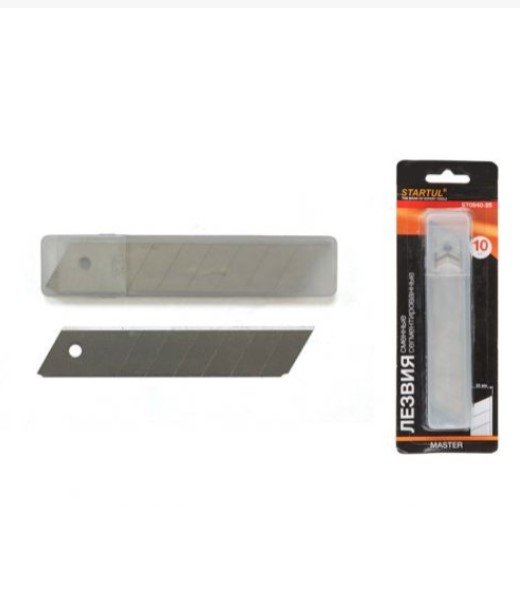 Պաստառի դանակի պահուստ 25մմ 10հատ