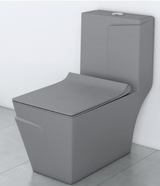 Զուգարան CAMILIA-1013 GREY P TRAP GLOSSY 