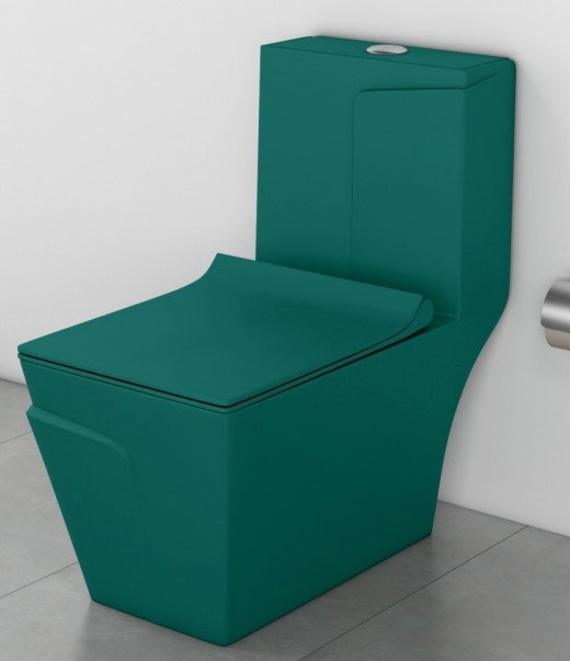 Զուգարան CAMILIA-1013 GREEN P TRAP GLOSSY