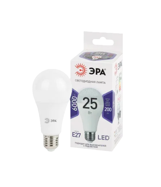 Լամպ A65 25W E27 6500K ԷՌԱ 