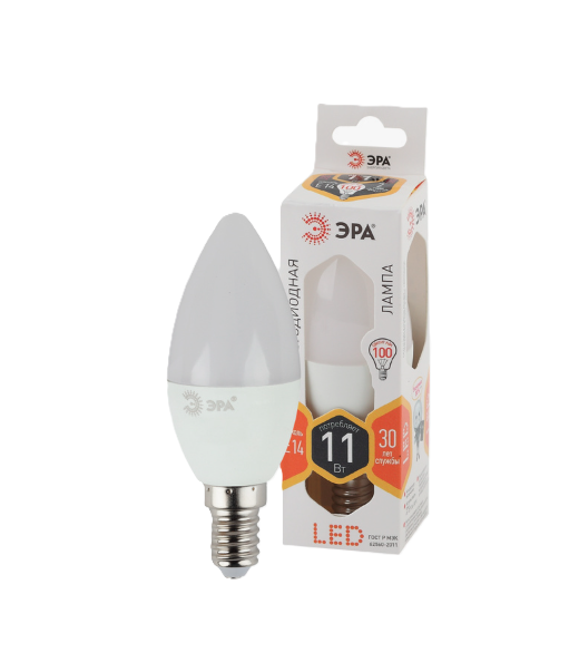 Լամպ B35-11W E14 2700k ԷՌԱ լեդ 314