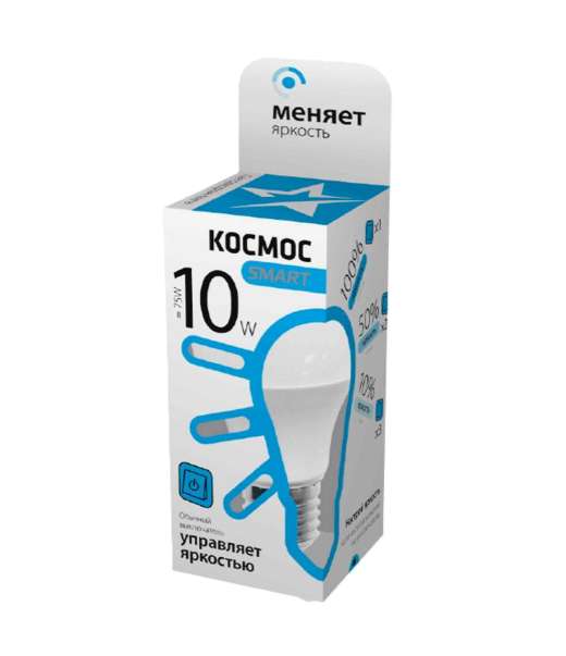 Լամպ լեդ 10W E27 4500K Kosmos Smart