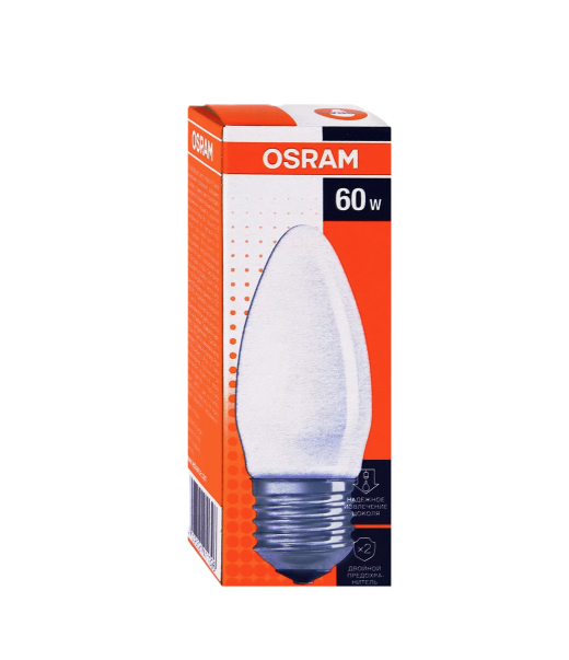 Լամպ 60V E27 OSRAM ջահի