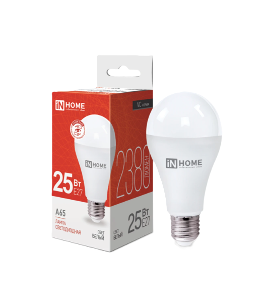 Լամպ լեդ-A65-standard 25W 230B E27 4000K 2160 Лм