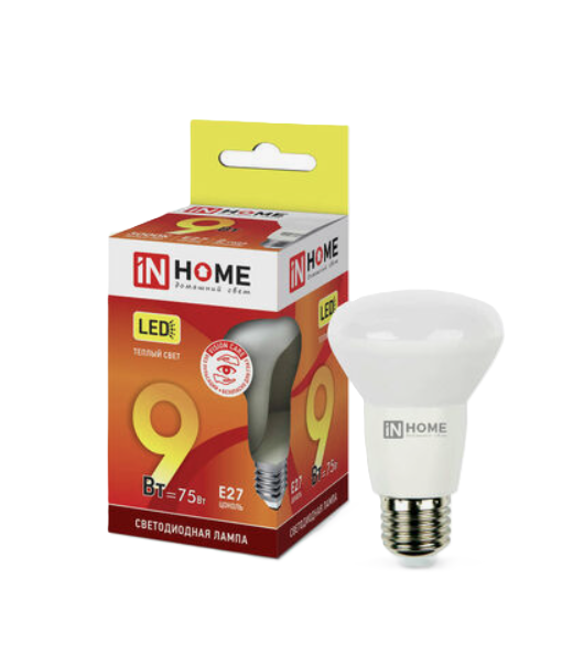 Լամպ լեդ-R63-standard 8W 230B E27 3000K 720 Лм