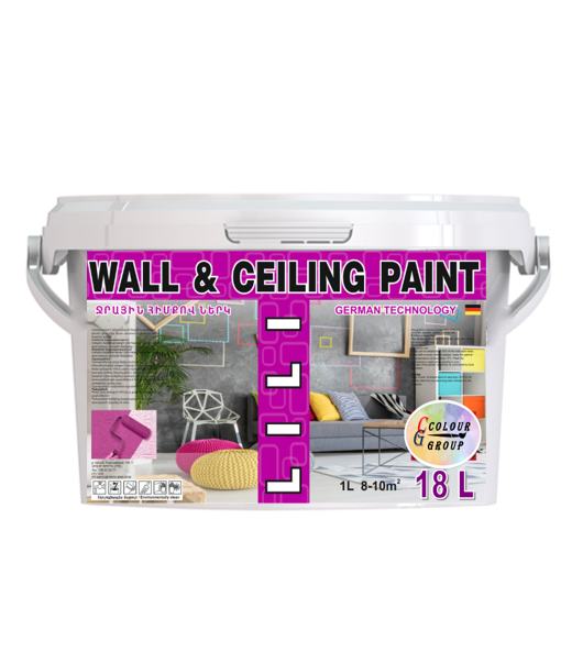 Ներկ ՛՛ԼԻԼԻ՛՛ 18լ ջրային հիմքով