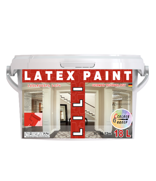 Ներկ լատեքսային  ՛՛ԼԻԼԻ՛՛ 18լ