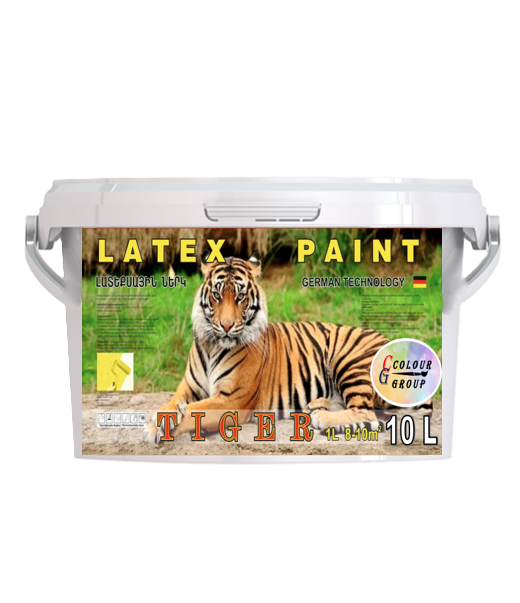 Ներկ լատեքսային ՛՛ԼԻԼԻ՛՛10լ TIGER