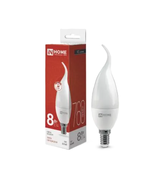 Լամպ LED -свеча-8w E14 4000K .720 lm in home