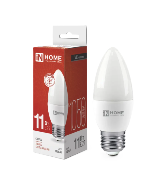 Լամպ LED -свеча-11w E27 4000K .820 lm in home