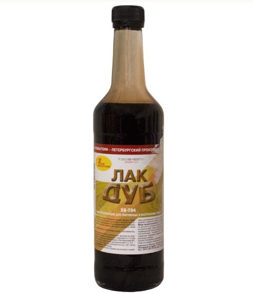 Լաք 0.5լ գունավոր (дуб)