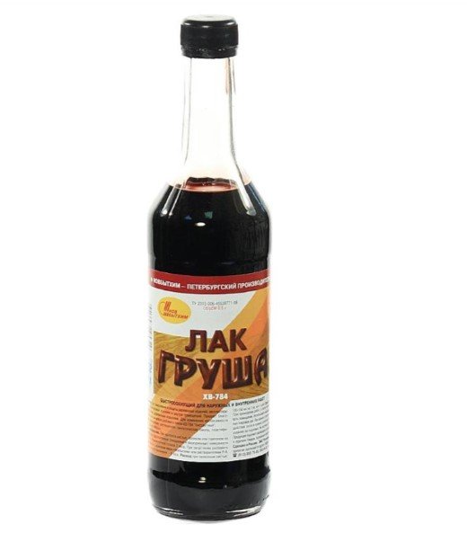 Լաք 0.5լ գունավոր (груша)