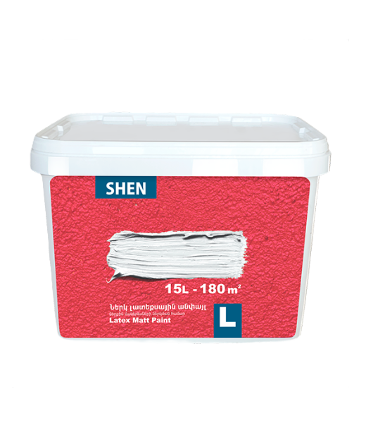 Լատեքս ներկ L 15լ(24.5կգ) Շեն