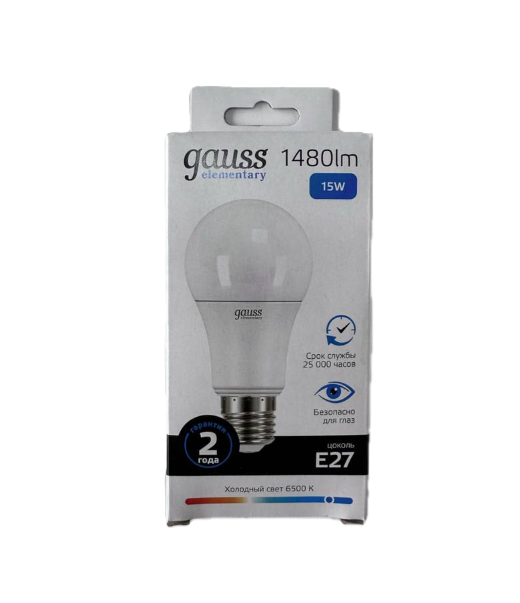 Լամպ E27 A60 15w 6500K 1480Lm Gauss