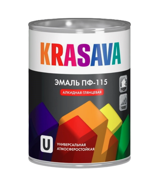 Ներկ էմալե փղոսկր 0.9կգ. PF-115 Krasava