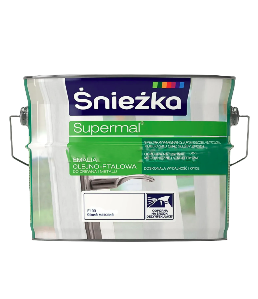 Ներկ 2.5լ սպի/սև F100/F105 Snejka Supermal mat